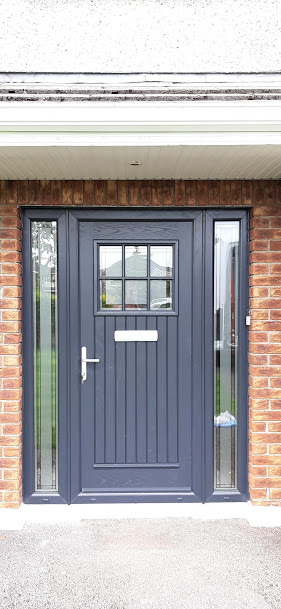 grey composite door